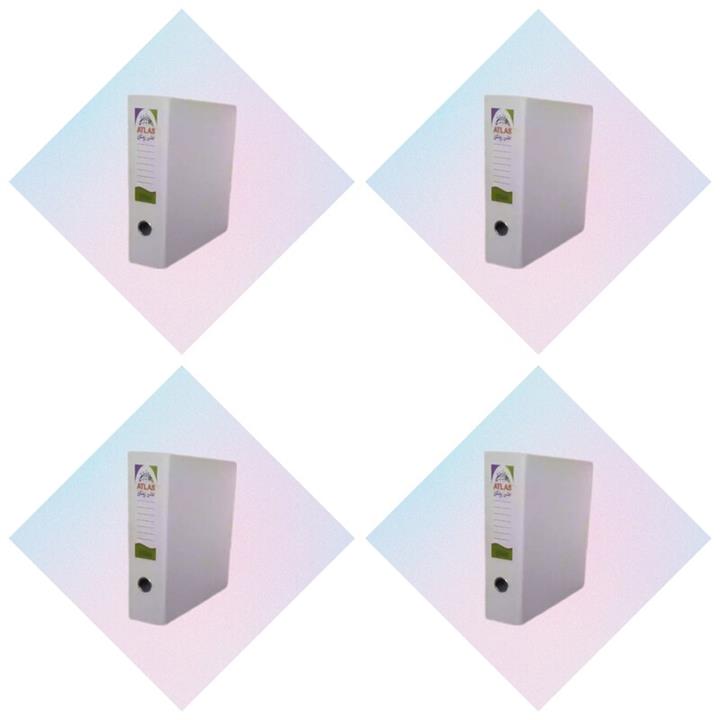 زونکن اطلس مدل A4فانتزی سفید( بسته 4 عددی)